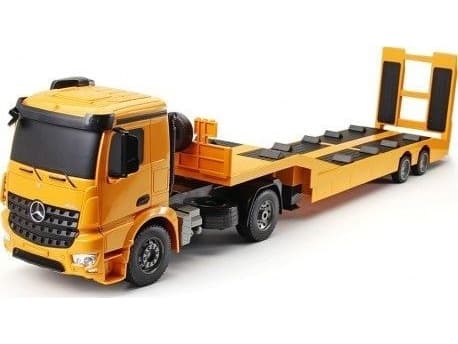 Mercedes-Benz Arocs radio car with E562 100% RTR 2.4GHz Double Eagle lowbed trailer