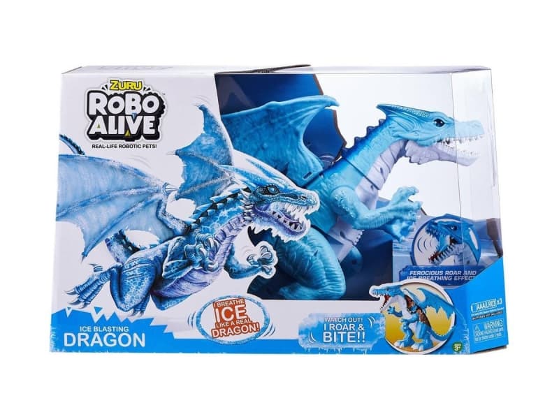ZURU Robo Alive Ferocious Roaring Dragon Battery-powered Robotic Toy