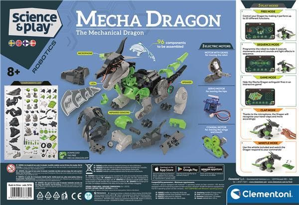 Mecha Dragon Robot Sv/Fi/Dk/No