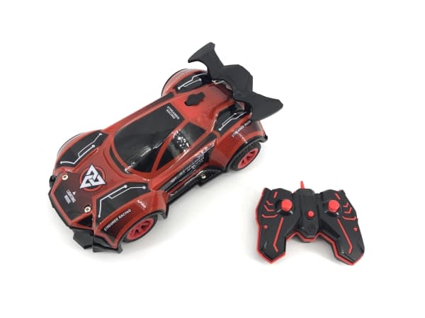 Steam Light Racing Car Remote control 2WD Car - 1:16 scale - Red