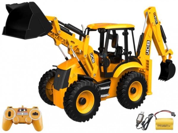 ATA DOUBLEAGLE 1:20 fjernstyrt gravemaskin-laster JCB, E589-003