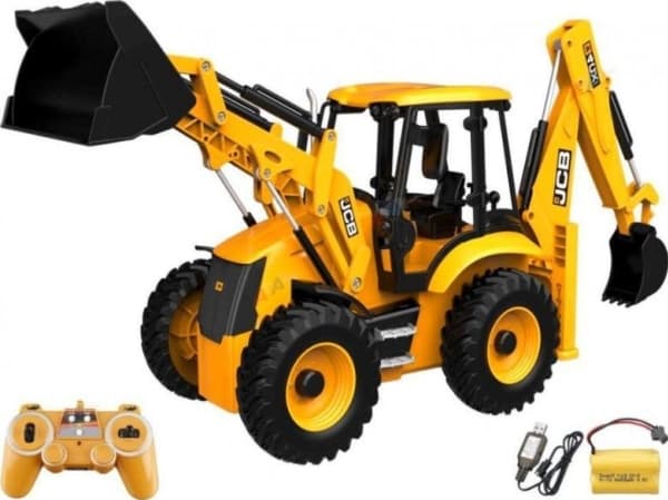 ATA DOUBLEAGLE 1:20 fjernstyrt gravemaskin-laster JCB, E589-003