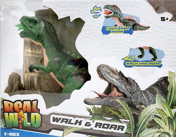 Real Wild Battery Operated T-Rex