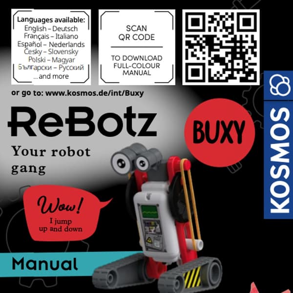 ReBotz Buxy the Jumping Robot Kosmos
