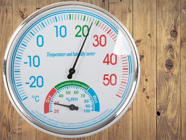 Hygrometer & Termometer - Mäter luftfuktighet & temperatur