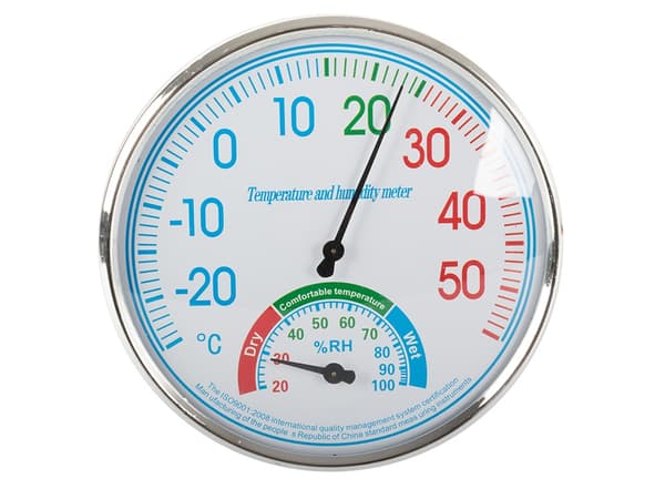Hygrometer & Termometer - Mäter luftfuktighet & temperatur