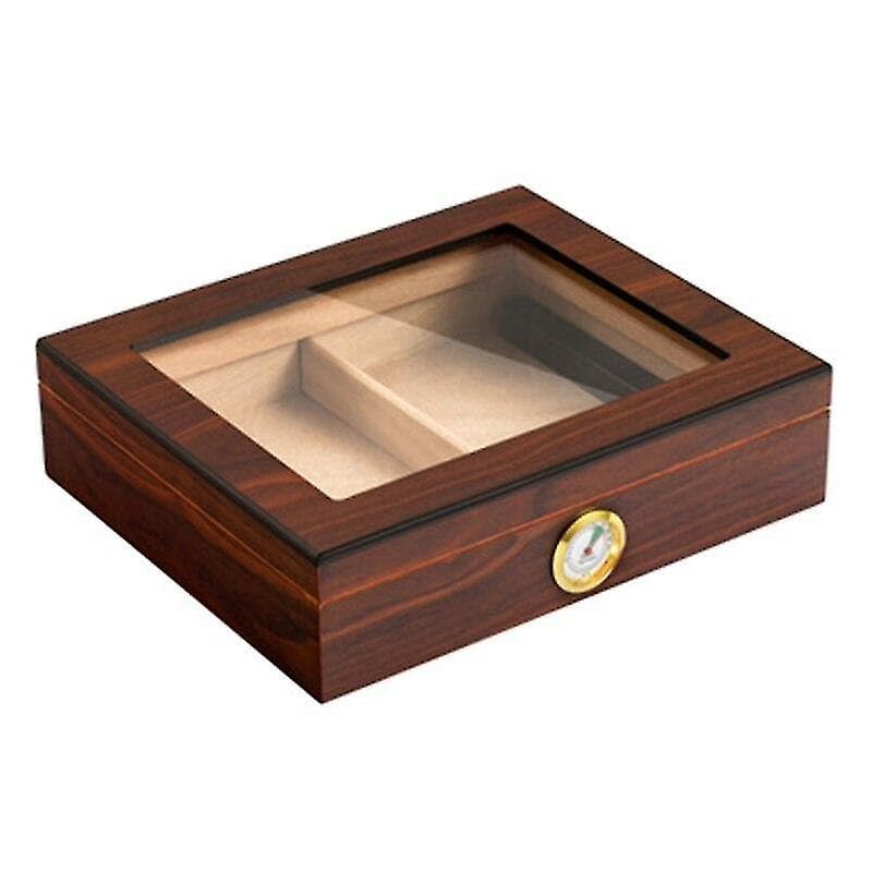 Cedar Wood Cigar Travel Humidor Box Portable Cigar Case With Humidifier Hygrometer Accessories