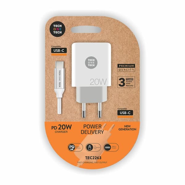 Seinälatu + USB-C Kaapeli Tech One Tech TEC2263
