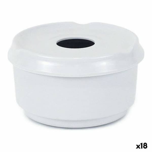 Askfat Privilege Vit (18 antal) (11 cm)