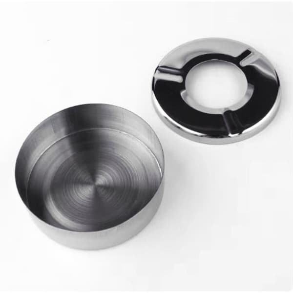 Askfat Confortime Stål 11 x 3 cm (24 antal)