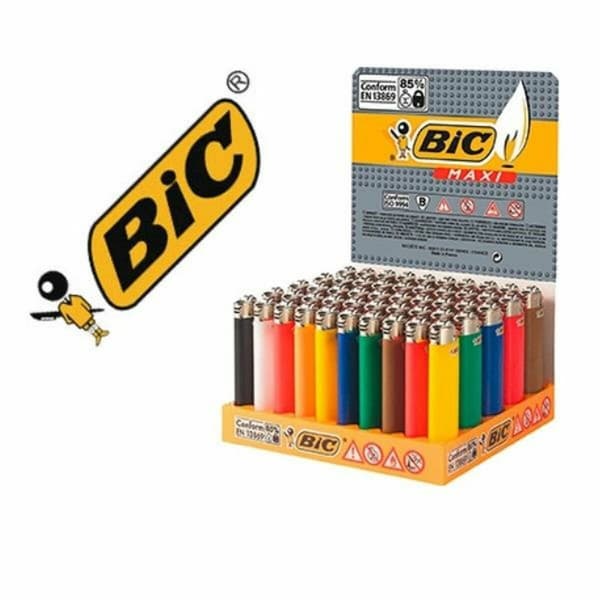 Lighter Bic Flerfarget 50 Deler 50 enheter