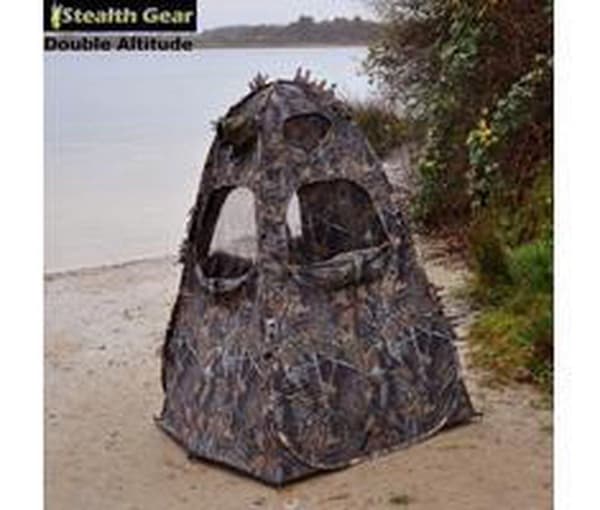 Stealth Gear Shelter Dobbelt Højdeskjul - Camouflage - 1 Person