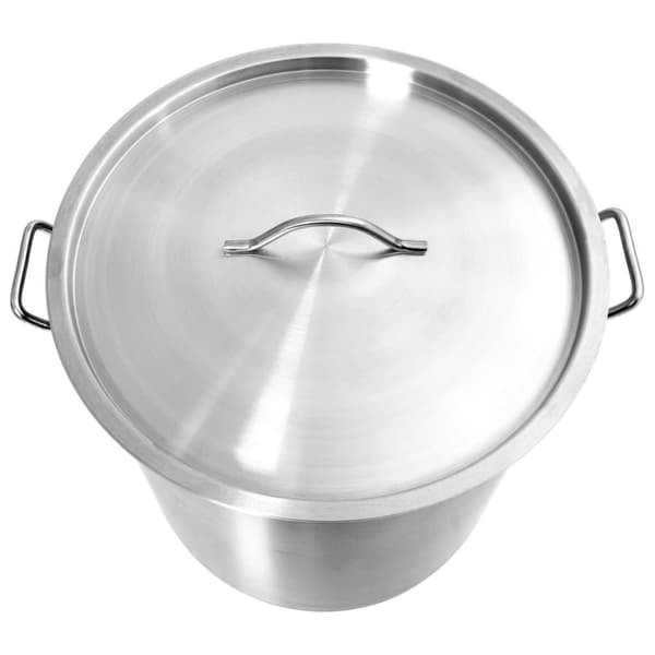 vidaXL suppegryde 71 l 45 x 45 cm rustfrit stål