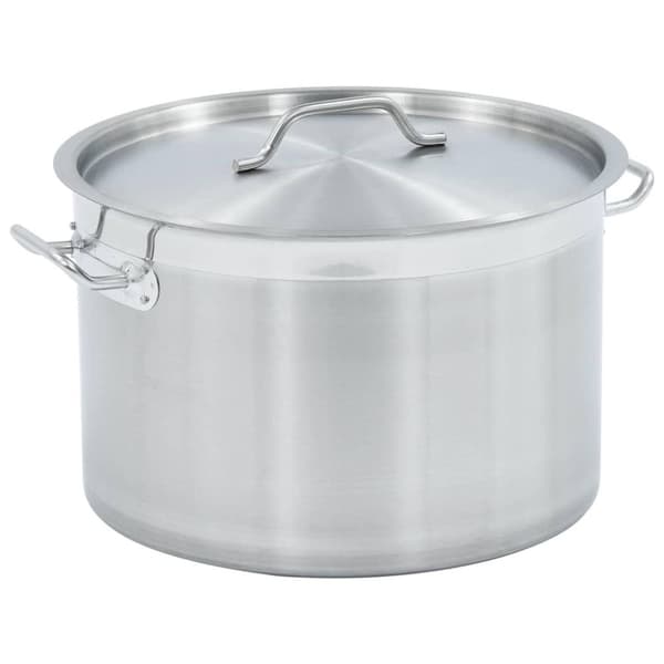 vidaXL suppegryde 32 l 40 x 26 cm rustfrit stål