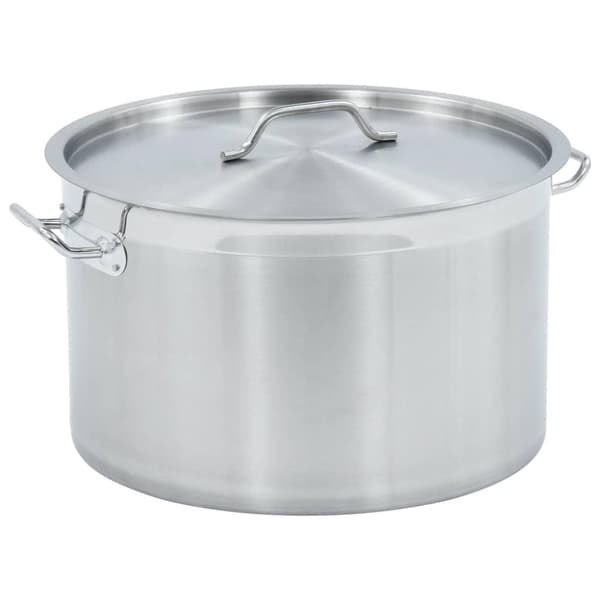 vidaXL suppegryde 44 l 45 x 28 cm rustfrit stål