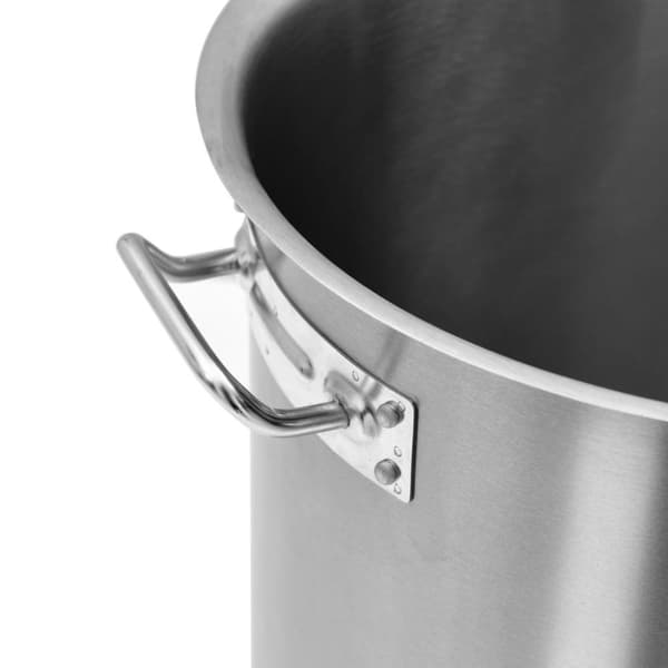vidaXL Gryte 35 L 36x36 cm rustfritt stål