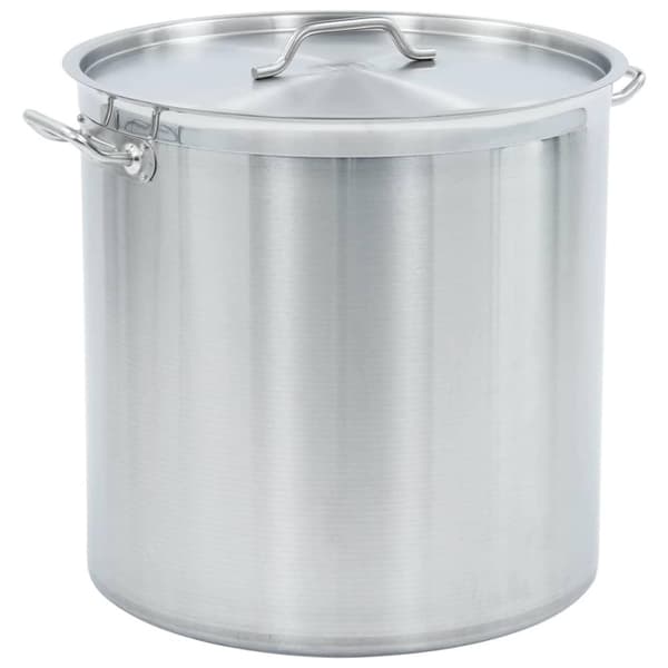 vidaXL suppegryde 98 l 50 x 50 cm rustfrit stål