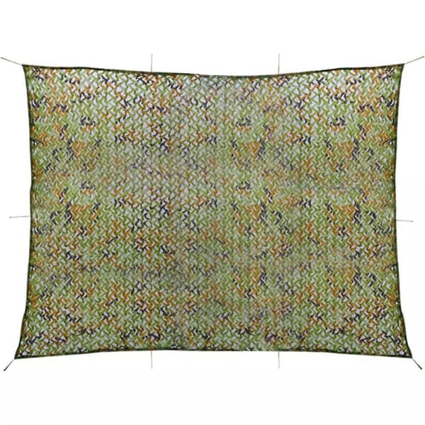 vidaXL Kamuflasjenett med Oppbevaringsbag 3x4 m