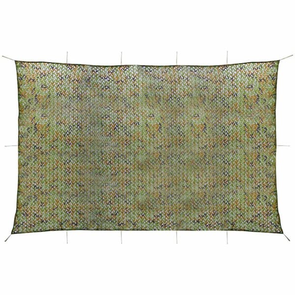 vidaXL Kamuflasjenett med Oppbevaringsbag 4x6 m