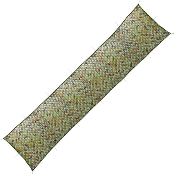 vidaXL Naamiointiverkko ja säilytyslaukku 1,5x10 m