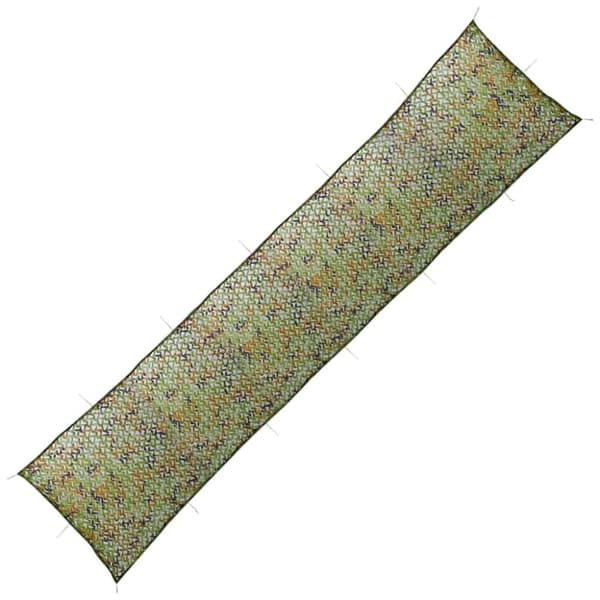 vidaXL Kamouflagenät med förvaringsväska 1,5x6 m grön