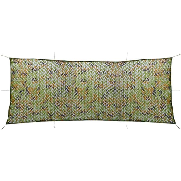 kamuflagenet med opbevaringspose, 1,5x4 m