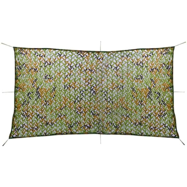 kamuflagenet med opbevaringspose, 1,5x3 m