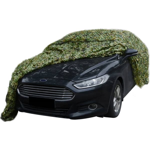 camouflagenet med opbevaringstaske 1,5 x 10 m