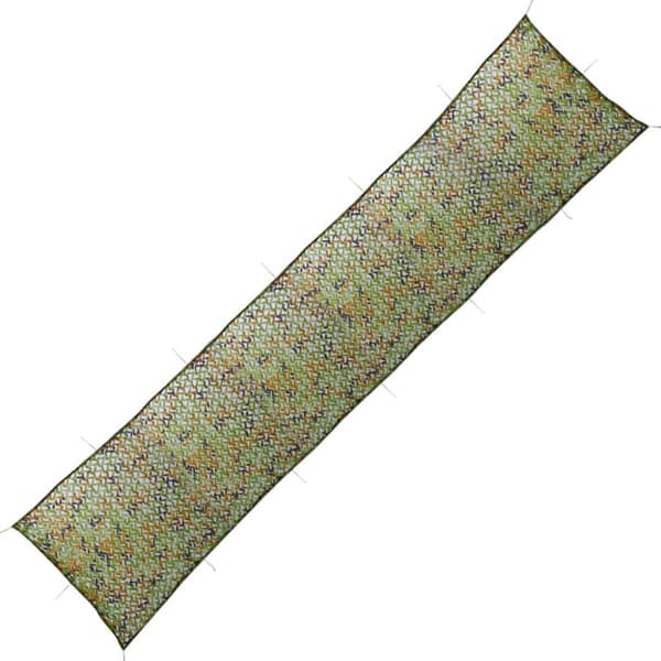 camouflagenet med opbevaringstaske 1,5 x 10 m