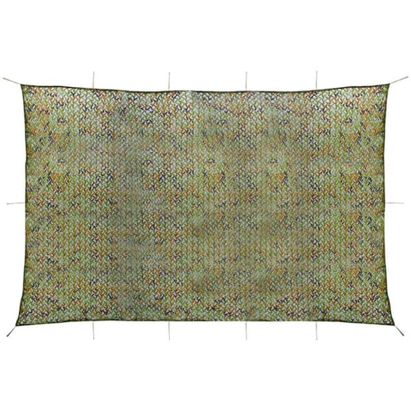 kamuflagenet med opbevaringspose, 4x6 m