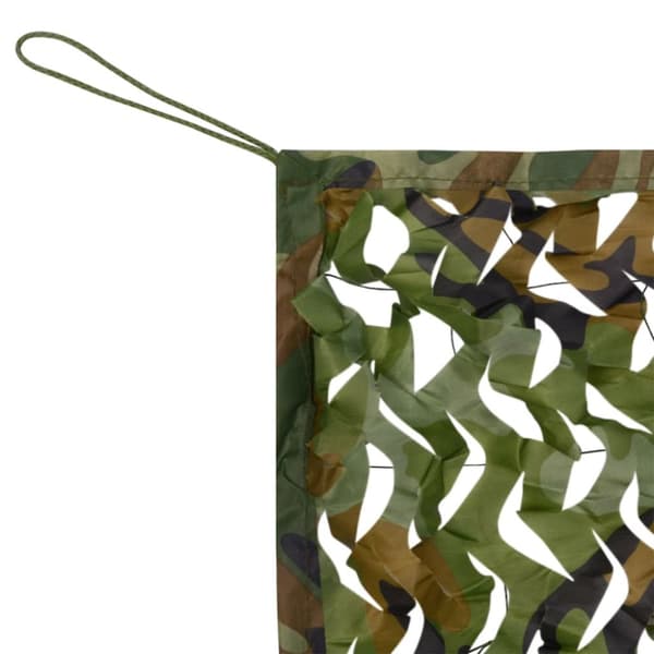 camouflagenet med opbevaringstaske 1,5x8 m grøn