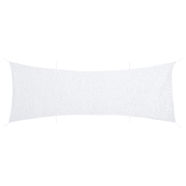 vidaXL Kamuflasjenett med oppbevaringspose 753x199 cm hvit