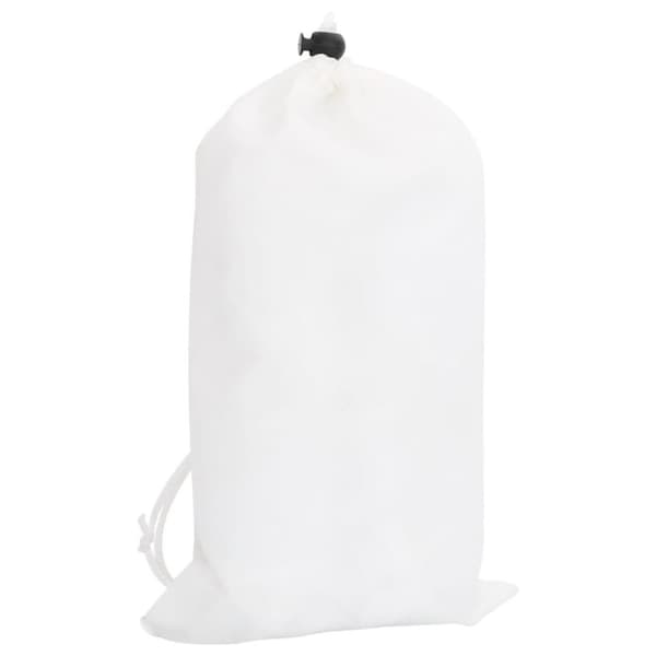 vidaXL camouflagenet 312x140 cm med opbevaringspose hvid