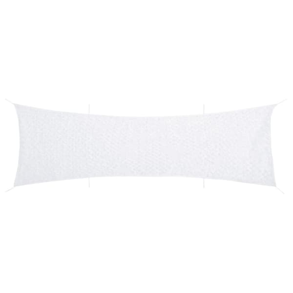 camouflagenet 706x140 cm med opbevaringspose hvid