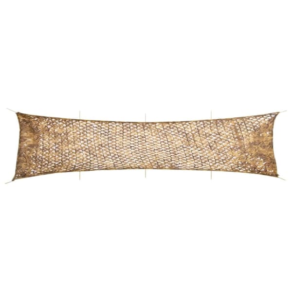 camouflagenet 809x207 cm med opbevaringspose sandfarvet