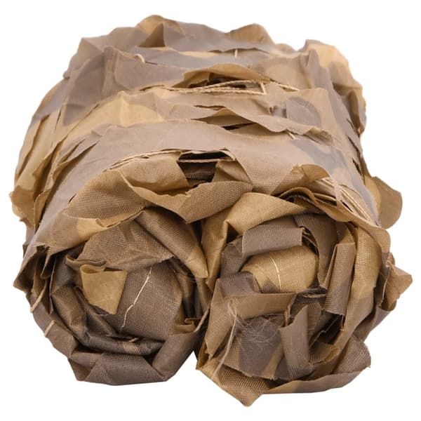 camouflagenet 708x423 cm med opbevaringspose sandfarvet