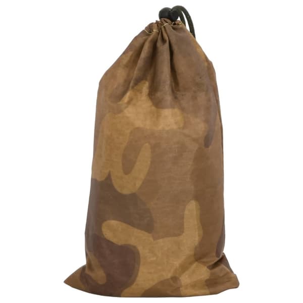 camouflagenet 521x493 cm med opbevaringspose sandfarvet