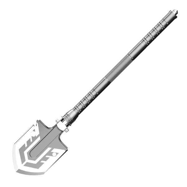 Monitoiminen ulkoilulapio, kokonaispituus 68cm, taktisen terän pituus 8.8cm,D15-30