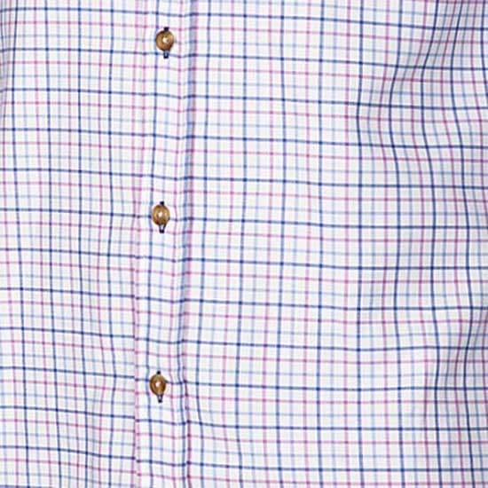 Baleno Lang ærmet Skjorte Berkley Rosa 3XL