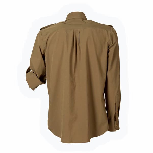 Pasion Morena Lang ærmet Skjorte Safari Grøn 2XL