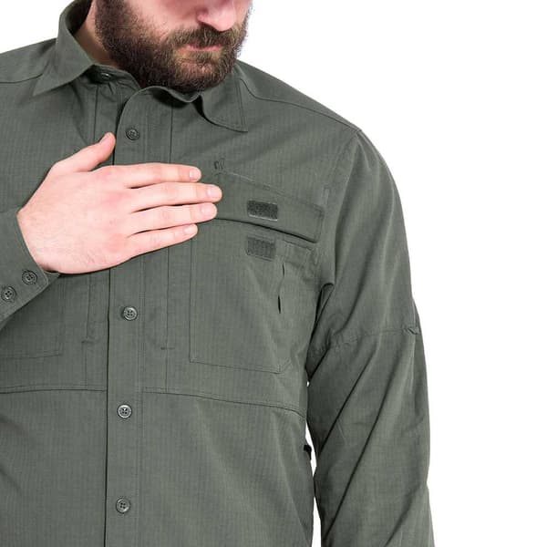 Pentagon Pitkähihainen Paita Plato Tactic Vihreä M