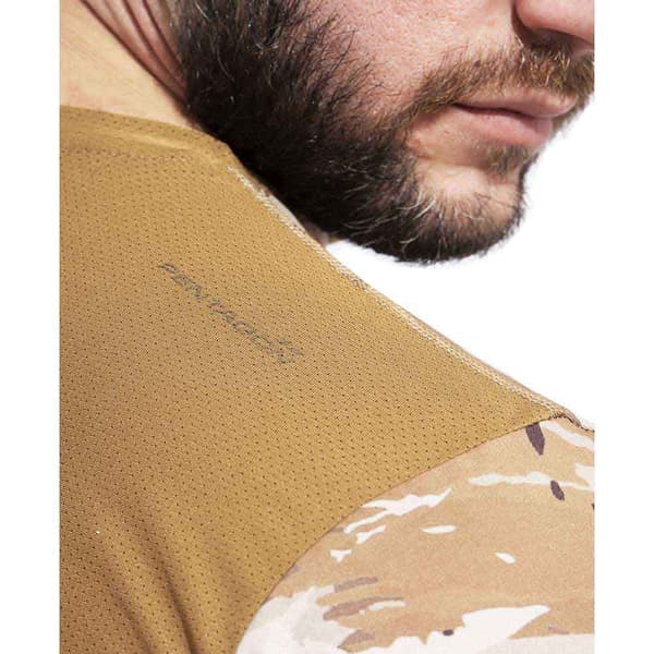 Pentagon Langærmet T-shirt Apollo Activity Camo Beige S