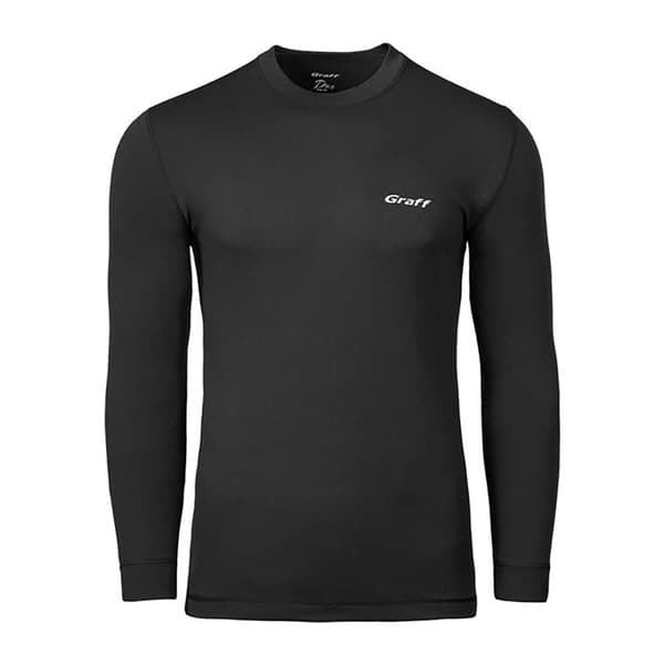Graff Termo Active Duo Skin 200 Lang Ærme T-shirt Sort M