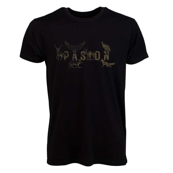 Pasion Morena Animals Passion Kortærmet T-shirt Sort S