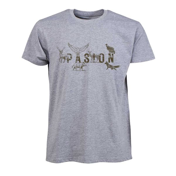 Pasion Morena Animals Passion Kortærmet T-shirt Grå XS