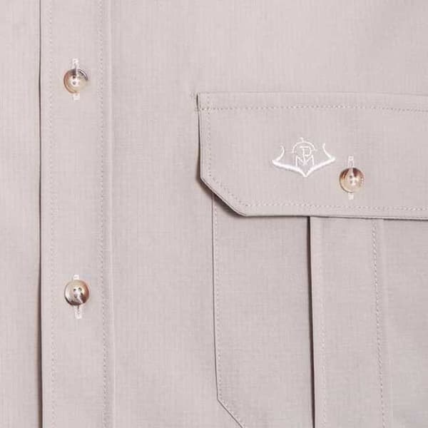 Pasion Morena Lang ærmet Skjorte Safari Beige S