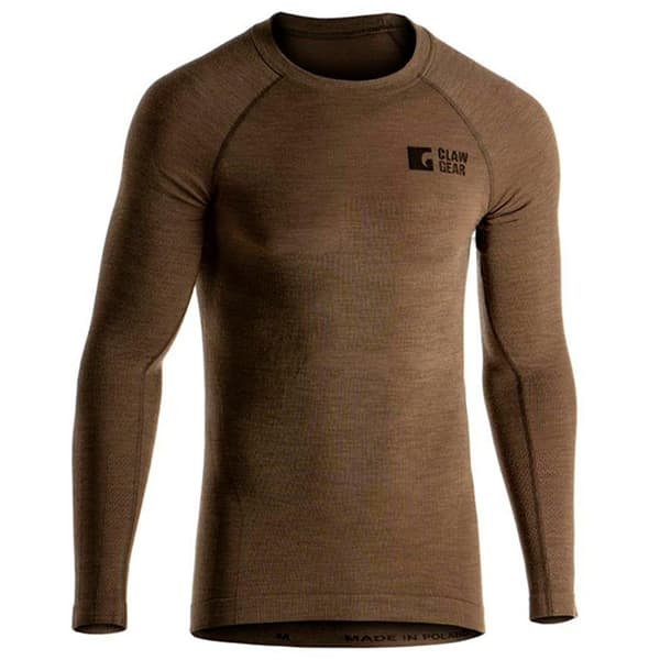 Clawgear Saumaton Pitkähihainen T-paita Merino  XL