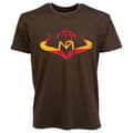 Miniatyrbild 1 av 2: Pasion Morena Spaniens Flagga Kortärmad T-shirt Med Rund Hals Logo Grönt S