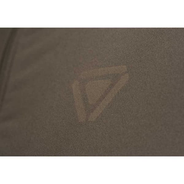 Outrider Tactical 11113120220 Halv Dragkedja Långärmad T-shirt Brun XL