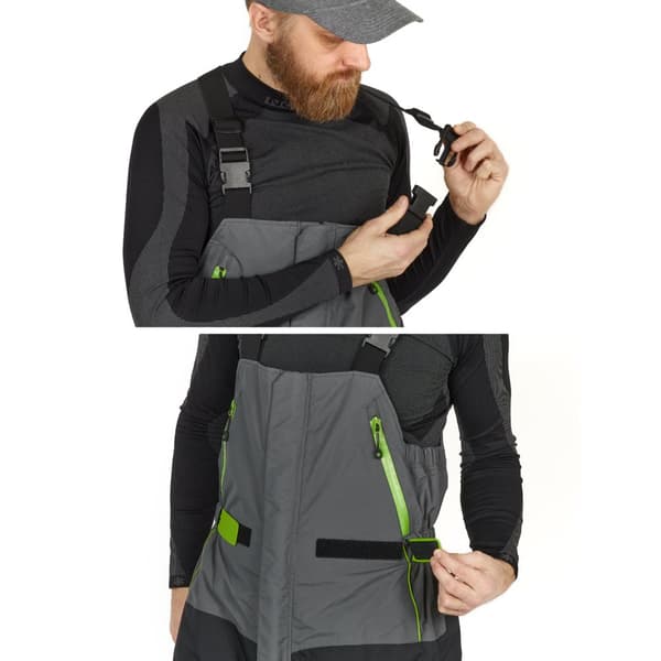 Norfin kalvopuku Feeder Thermo, vuorillinen, musta/harmaa XXL